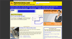 Desktop Screenshot of hammerzone.com